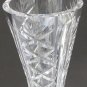 Signed Waterford Hand Cut crystal vase Irish Crystal