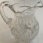 Signed Hoare Pitcher American Brilliant Period Cut Glass Antique
