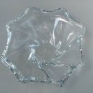 Signed Baccarat crystal freeform trinket dish glass