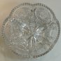 ABP cut glass bowl American brilliant Tusks BD