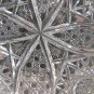Hand Cut Glass 2 handled bowl abp