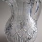 ABP Pitcher American Brilliant Period Cut Glass Antique C10