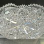 ABP Crystal Cut Glass Oval dish