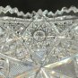 ABP Crystal Cut Glass Oval dish