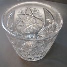 ABP cut glass ice tub Antique crystal Made in USA