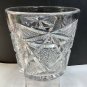 ABP cut glass ice tub Antique crystal Made in USA