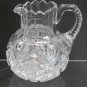 Creamer American Brilliant Period Cut Glass Antique