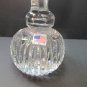 American Brilliant Period Cut Glass paperweight vase