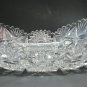 ABP Signed Libbey Melrose American Brilliant Period Cut Glass tray Antique