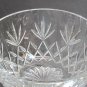 Signed Lenox Cut glass Charleston medium bowl Crystal