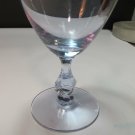 Alexanderite Glass Tiiffin water goblet