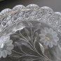 ABP cut glass bowl American + Floral