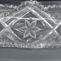 ABP Crystal Cut Glass oval dish
