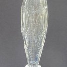 Early Cut glass vase antique 13.75"