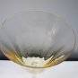 Georgian Morgantown yellow goblet Made in USA