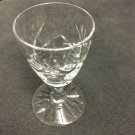 Webb Corbett Prince Charles Hand cut glass wine glass England