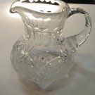 Cut glass Pitcher lead crystal Cut glass Pitcher lead crystal
