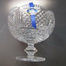 Hand Cut Glass compote, Tipperary crystal