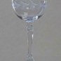 4 Fostoria Tall champagne glass Holly pattern Hand cut Crystal