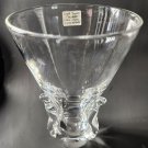 Steuben Signed Lyre vase Glass Atkins