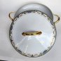Noritake china covered handled dish
