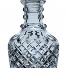 Vintage hand cut glass decanter