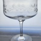4 piece Lenox Cut glass Spring Forest tall sherbet Crystal Made in USA BRE7