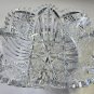 ABP cut glass square bowl American brilliant period 1886 -1915 tg