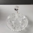 ABP  American Brilliant Period hand Cut Glass stick dish