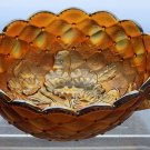 Carnival handled Bowl embossed