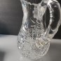 American Brilliant Period Cut Glass Pitcher Antique