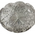 ABP cut glass signed Hawkes 12"  bowl American