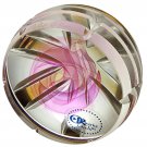 Hand cut glass art Paperweight signed Peter ORourke