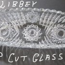 ABP Crystal Cut Glass celery signed Libbey