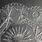 ABP cut glass Signed Hoare plate antique crystal