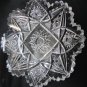 American Brilliant Period Cut Glass dish Antique