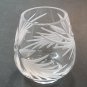 Lenox Chrysanthemum Crystal votive Hand blown Made in USA