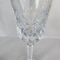 Lenox Cut glass Charleston goblet Crystal