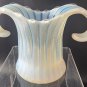 Fostoria open handle  glass vase