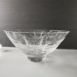 Cut Glass bowl Lenox USA crystal Hand cut