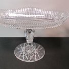 ABP Cut Glass Pedestal celery