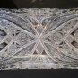 ABP Cut glass rectangular folded bread tray bob56