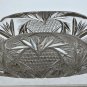 ABP Cut glass rectangular folded bread tray bob56