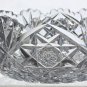 ABP cut glass blown blank Hawkes bowl American brilliant period 1886 -1915 bob62
