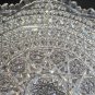 ABP cut glass flashy low bowl American brilliant period 1886 -1915 bob54