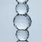 Swarovski crystal candle stick signed