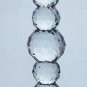 Swarovski crystal candle stick signed