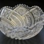 ABP cut glass bowl American Brilliant comet variation tg