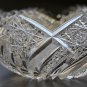 ABP cut glass bowl American Brilliant comet variation tg
