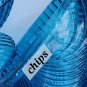 Blue Glass acorn lided candy dish